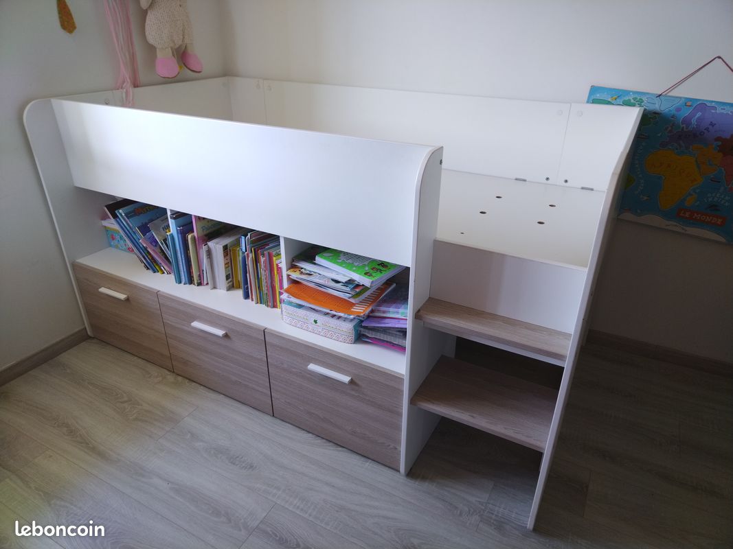 A vendre Lit 190x90 (image 1)