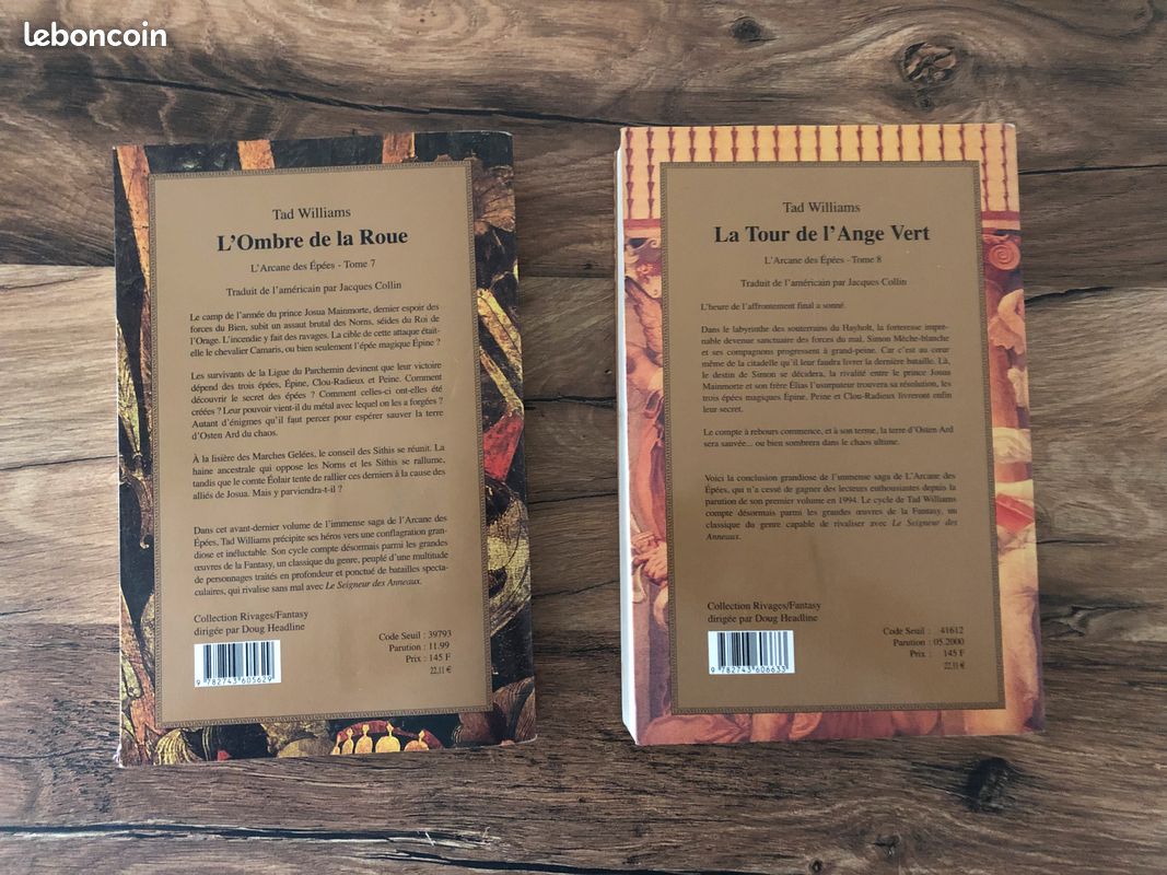 L’Arcane des Épées - Tad Williams tomes 7 & 8 (image 2)