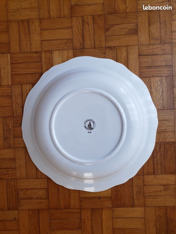 Plat Rond Creux AMANDINOISE Vintage (image 2)