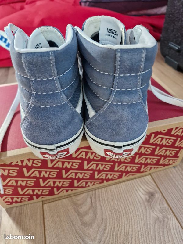Vans montante bleue (image 3)