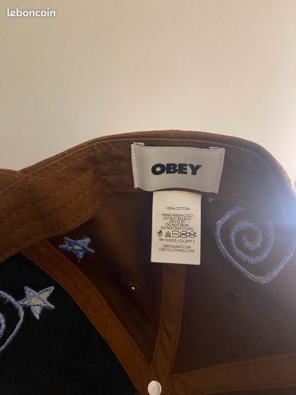Casquette Obey (image 3)
