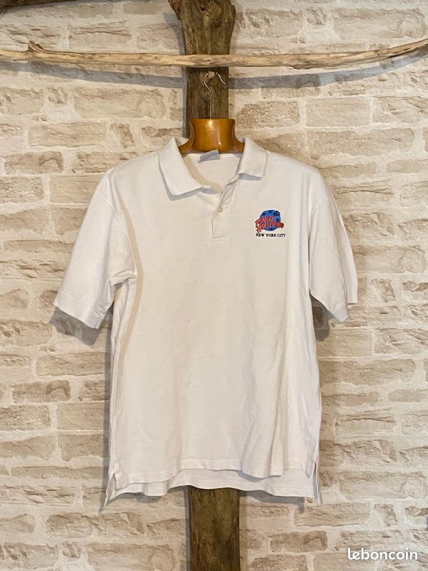 Polo blanc Planet Hollywood taille L (image 1)