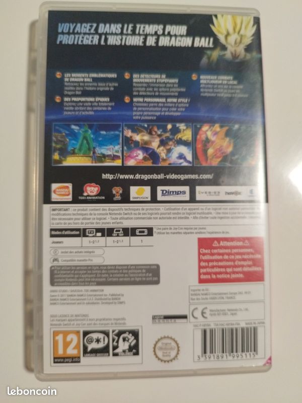 Dragon Ball xenoverse 2 switch (image 2)