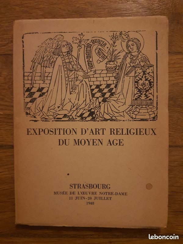 Livret EXPOSITION D'ART RELIGIEUX DU MOYEN AGE 1948 (image 1)
