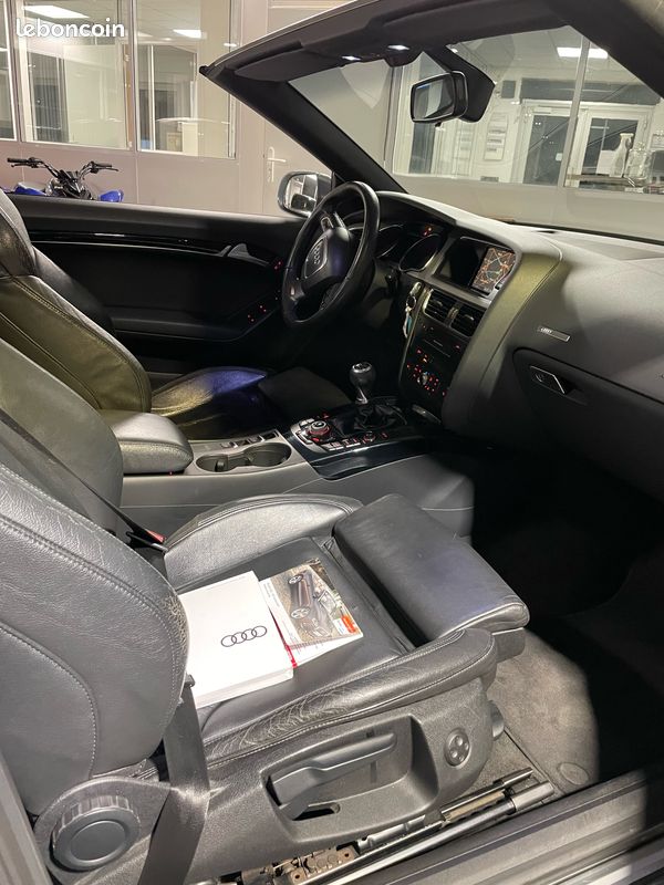 Audi A5 cabriolet 2.0 TDI 163ch S-line "2013/carnet d'entretien" (image 3)