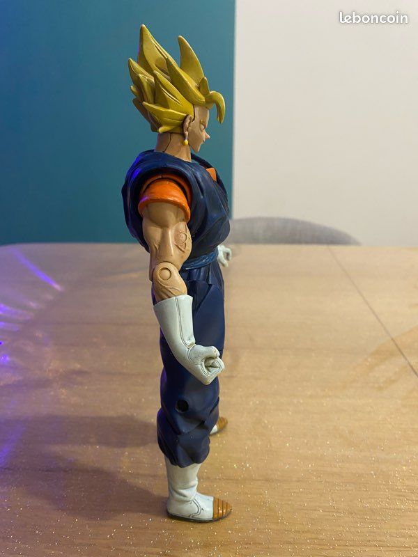 LOT 2 FIGURINES 24cm Dragon Ball Z Goku / Vegeta 2003 Jakks Pacific EUR