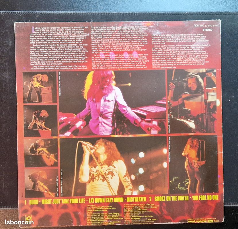 Lot vinyles deep purple (image 4)