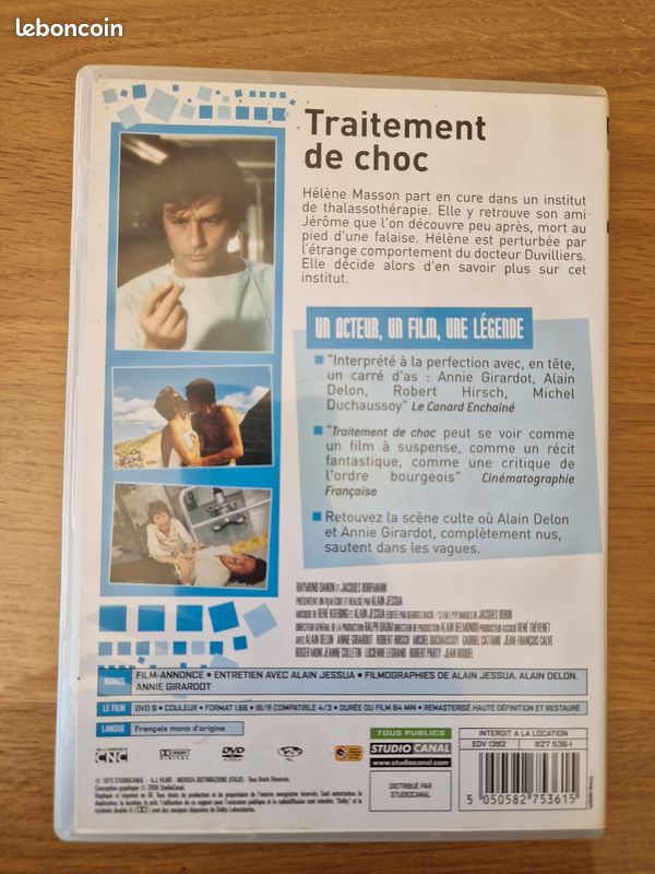 Dvd Traitement de choc Alain Delon (image 2)