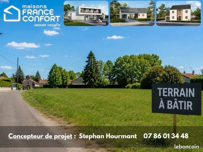 Terrain 1 134 m² Everly · 62 700 €