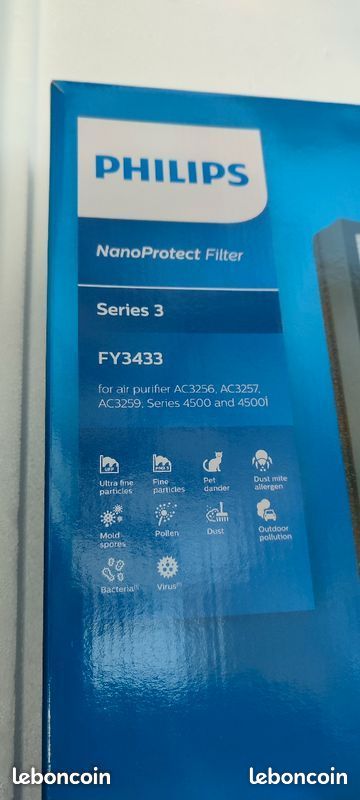 Filtri Ricambio Per Philips AC3256/AC4550 – HEPA + Carbone Attivo (2 Pezzi)
