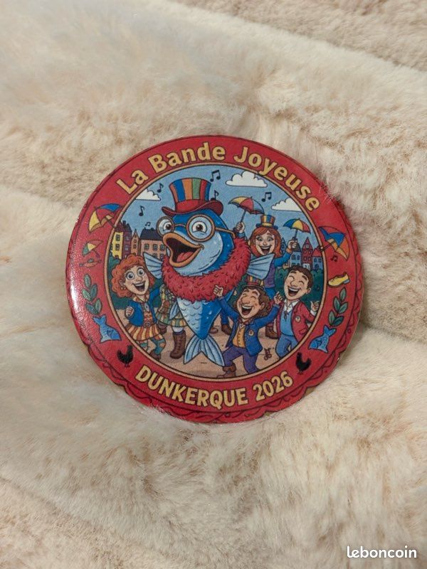 Badge carnaval Dunkerque 2026 (image 7)