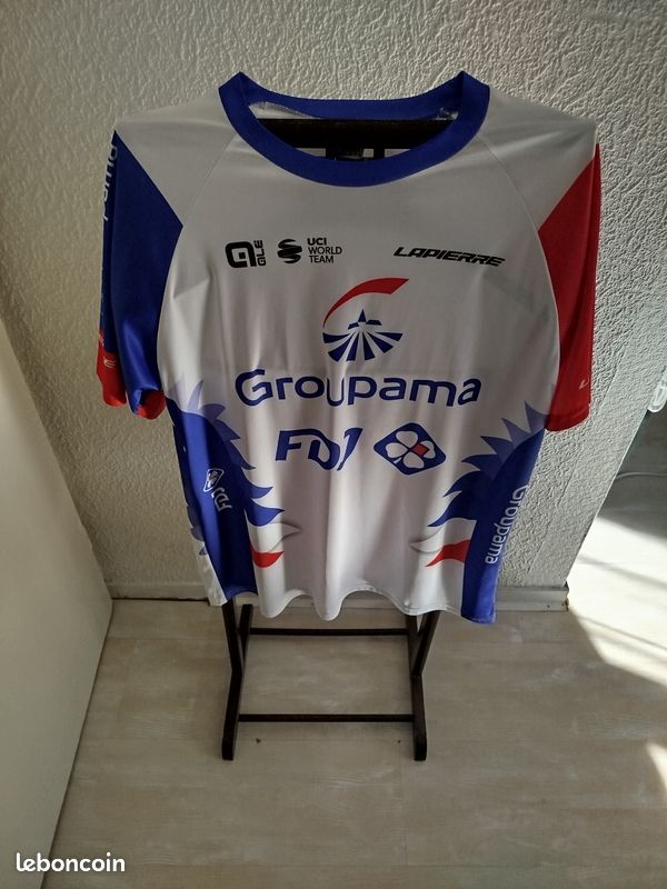 Maillot Cycliste Vintage La Bossis 2000 – Taille XL – Homme – Demi-fermeture éclair