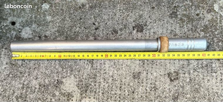 Ancienne Pompe à Vélo TORNADE Aluminium 40 Cm France - Pour Pièces