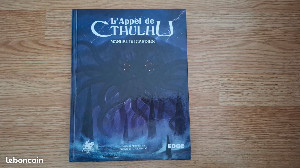L'Appel De Cthulhu - Le Manuel Du Gardien (occasion Bon état)
