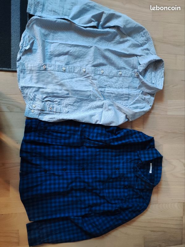 2 chemises garçon 12 ans (image 1)