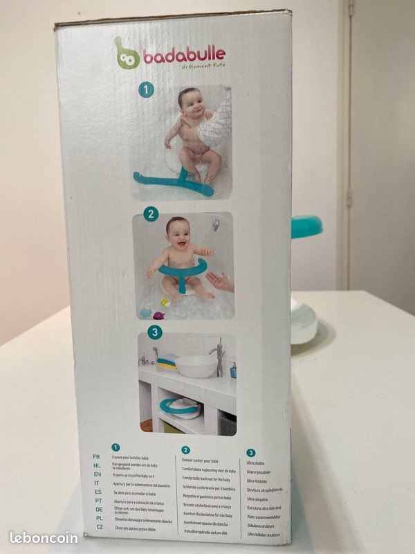 Badabulle Fauteuil de bain + poubelle à couches (image 3)