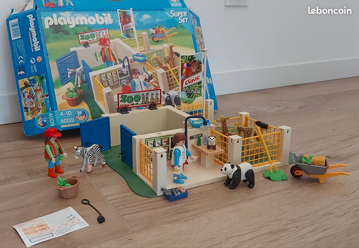 Playmobil 4009 Superset Clinique Vétérinaire Jeux Jouets