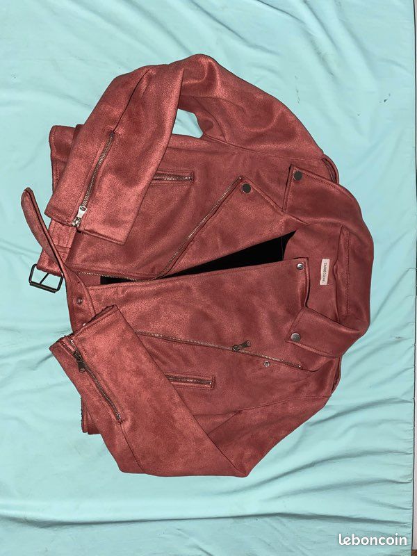 Veste rose hiver (image 1)