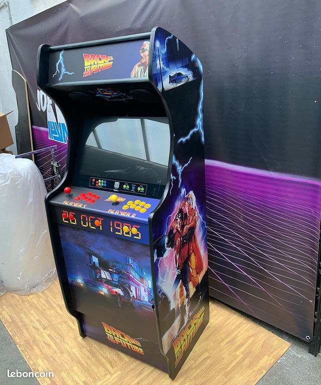 Borne d'Arcade Retour vers le Futur III - 3D model by HelloCapture