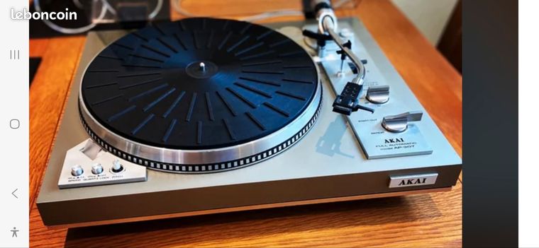 Platine vinyle Akai AP 001 C - Photo, audio & vidéo