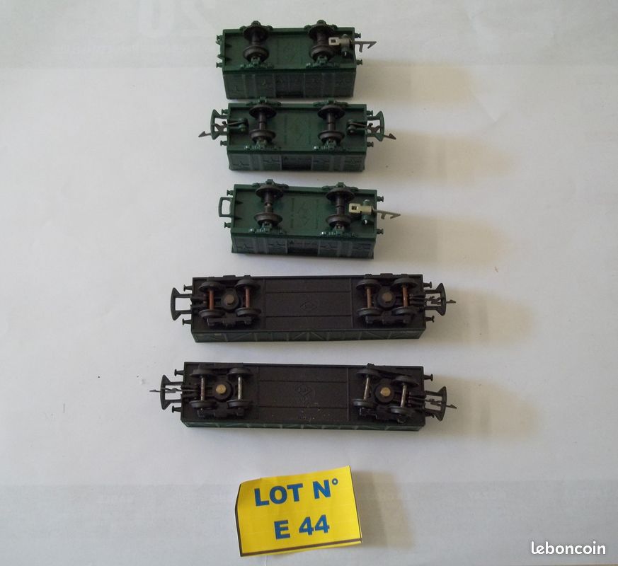 Jouef 22 Wagons tombereaux transport de marchandises - Modélisme