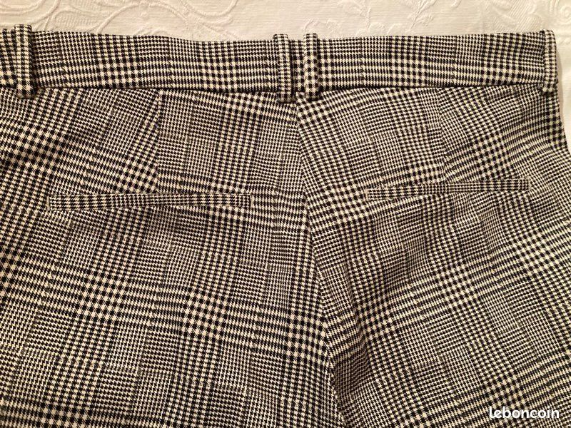 Pantalon prince de galle noir et blanc (image 9)
