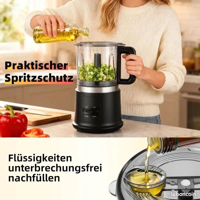 🔪Hachoir Électrique Ultra Puissant – Rapide, Précis et Indispensable en Cuisine  🔪 (image 4)
