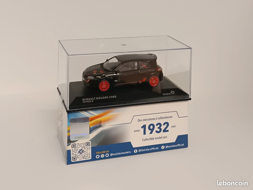 Solido 1/18 Renault Megane RS R26-R MKII 2008 Geel Metallic