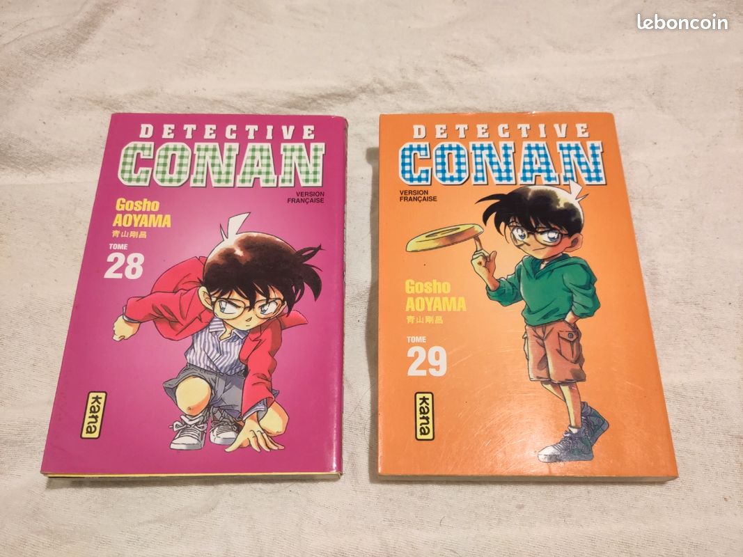 Détective Conan - Tomes 28 et 29 (lot de mangas) (image 1)