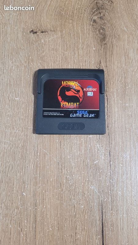 Jeu Mortal Kombat PAL Sega Game Gear (image 1)