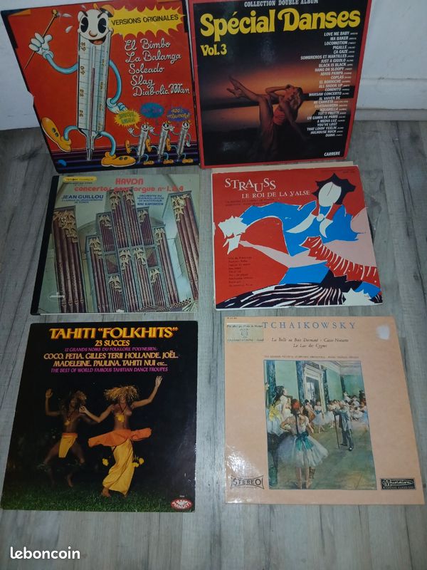 Lot disque vinyl (image 1)