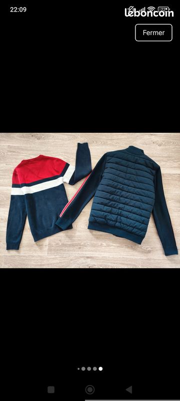 Superbe lot gilet blouson Celio taille S état neuf (image 9)