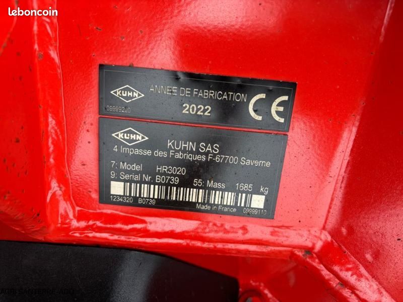 Kuhn VENTA 3030 + Kuhn HR3020 (image 5)