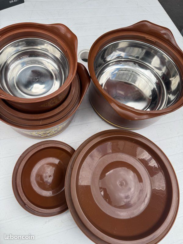 Marmite Isotherme– Design Bombé – Garde les plats chauds jusqu’à 5h – Sans électricité (image 5)