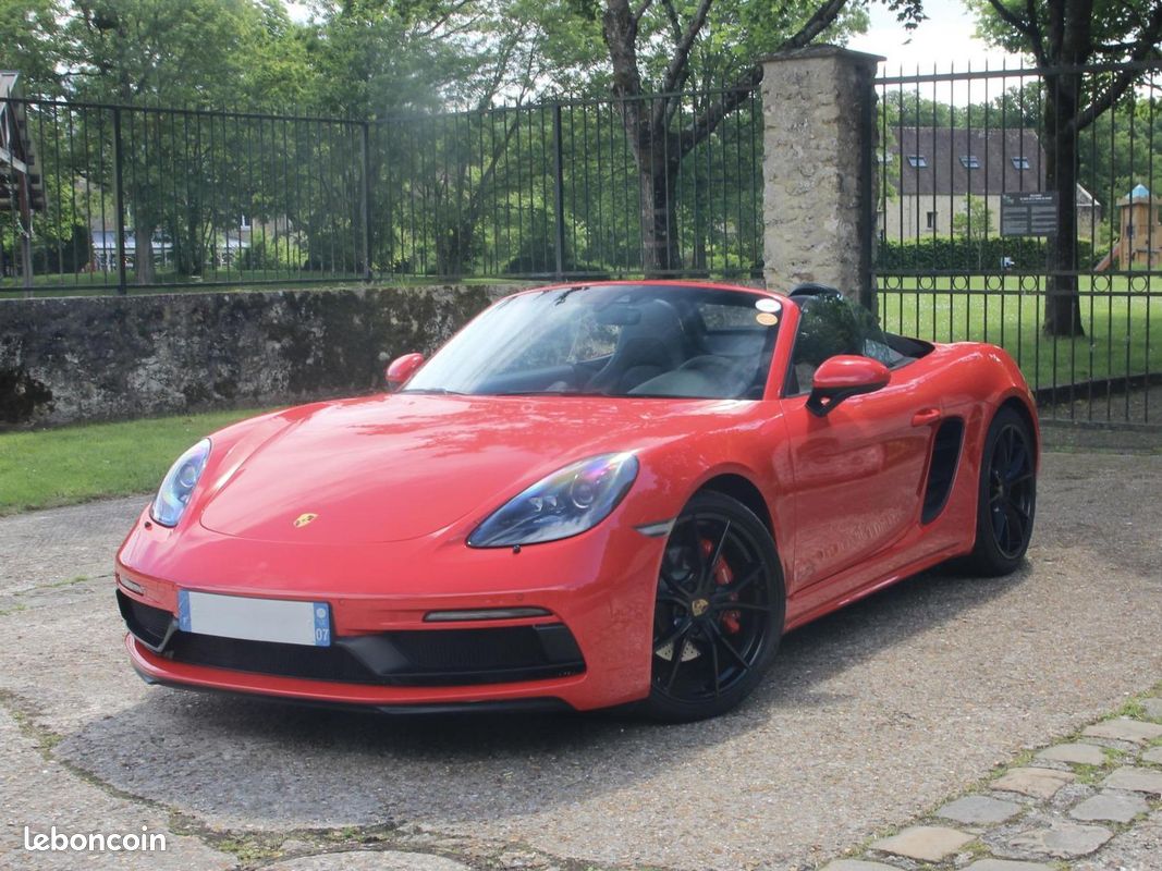 PORSCHE BOXSTER 718 GTS - Immat France - Suivi complet - Alcantara - Chrono - PSE - PASM (image 1)