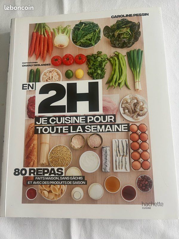 Livre en 2 h je cuisine pour la semaine (image 1)