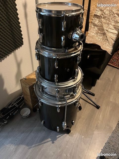 Batterie Pearl Vision (négociable) cymbales Xs20 snare Custom Alloy sensitone steel (image 2)