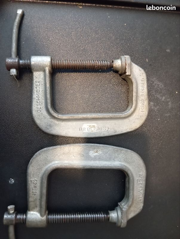 Presse-serrage En C Lourde De 100 Mm D'ouverture - Marque Silverline - Modèle 01231 - Neuf