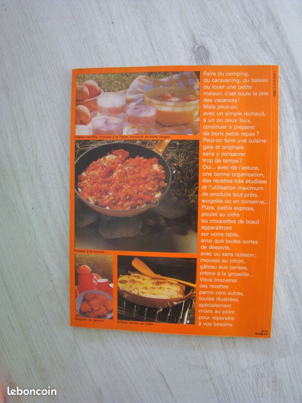 Lot 3 livres cuisine pour vacances neufs (image 3)