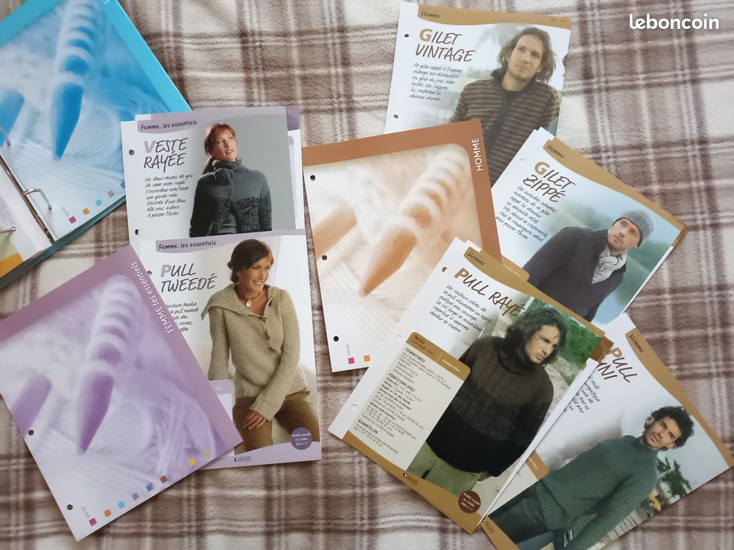 Fiches Tricot « Styles et créations » - Éditions Atlas (image 6)