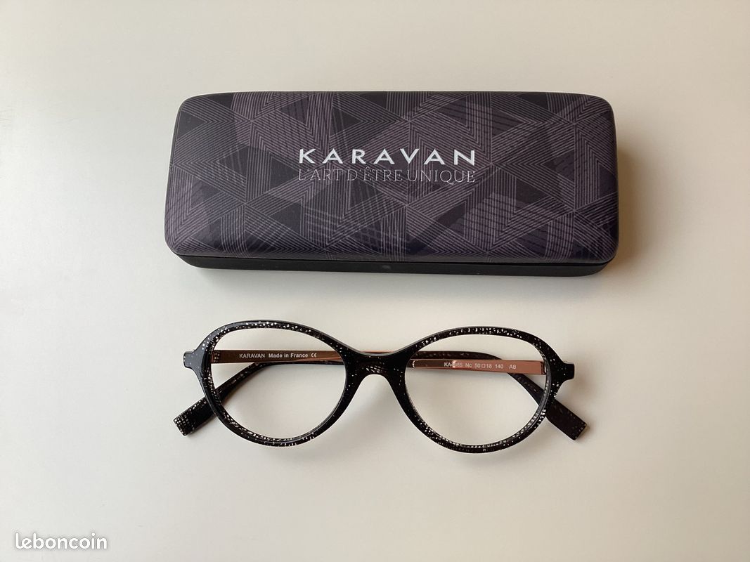 Lunettes femme Karavan noire et cristal Neuves Accessoires