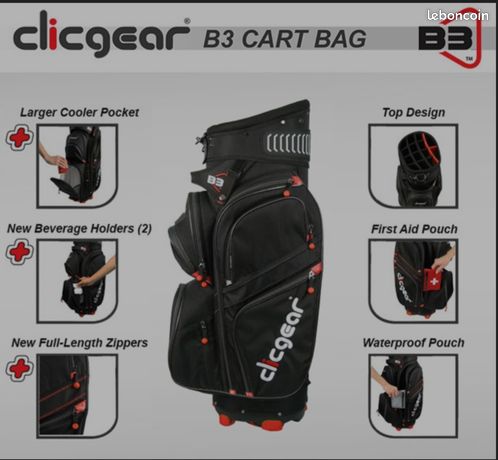 Sac chariot B3 Clicgear Accessoires Bagagerie