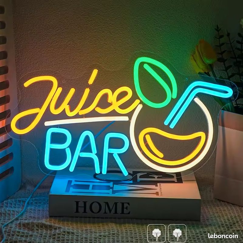 HOTUT Plan Lumineux de Jeu, Enseigne Lumineuse Neon Deco Accessoires de