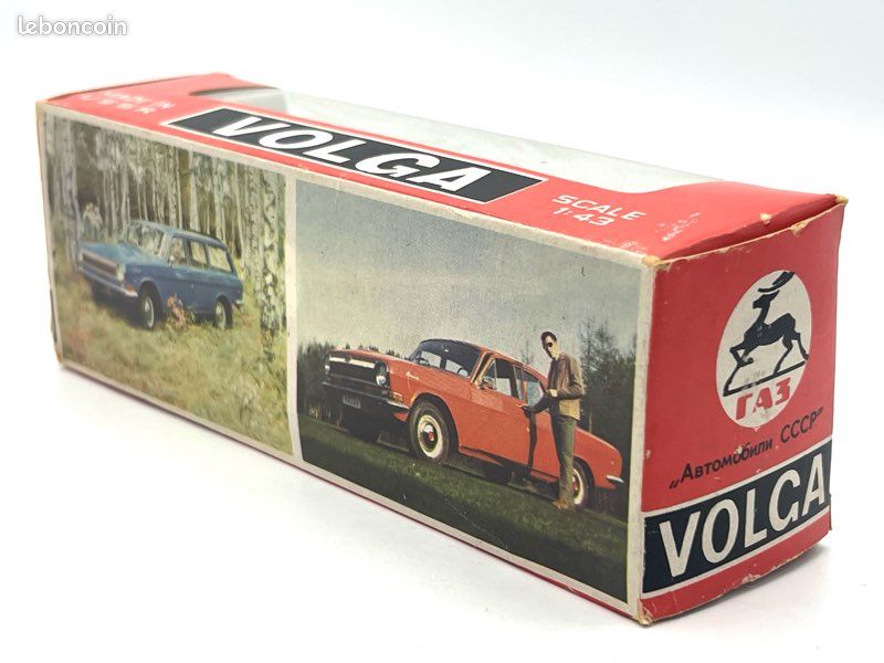 GAZ A SEDAN VOLGA NOVOEXPORT URSS CCCP USSR UDSSR RUSSIAN 1/43