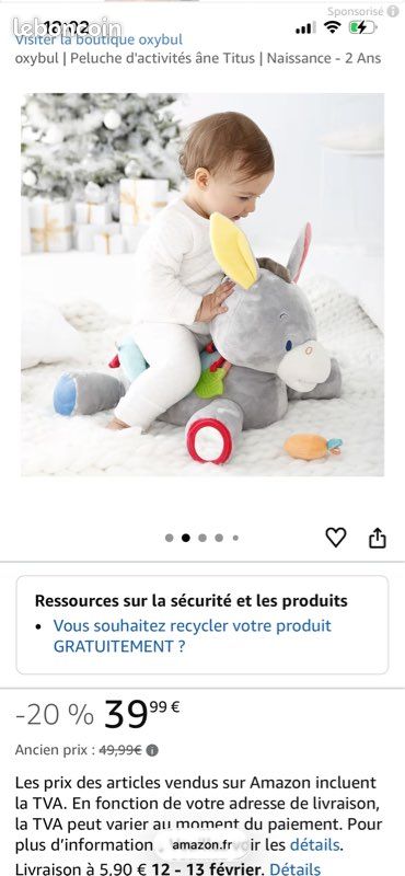 Miroir multi-activités pliable - Oxybul - Berceau Magique