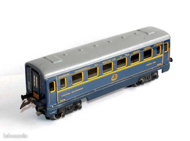 HORNBY-ACHO 7390 HO Ciwl Voiture Restaurant 3668 avec Aménagement sans Boite 1 EUR 21,00 - FR