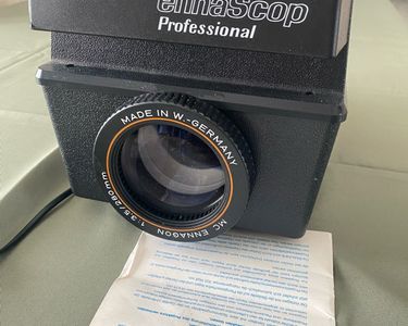 Projecteur Diapos Vintage Revue 8007 - Épiscope Ennagon Enna, Années 70, Allemagne, Rare