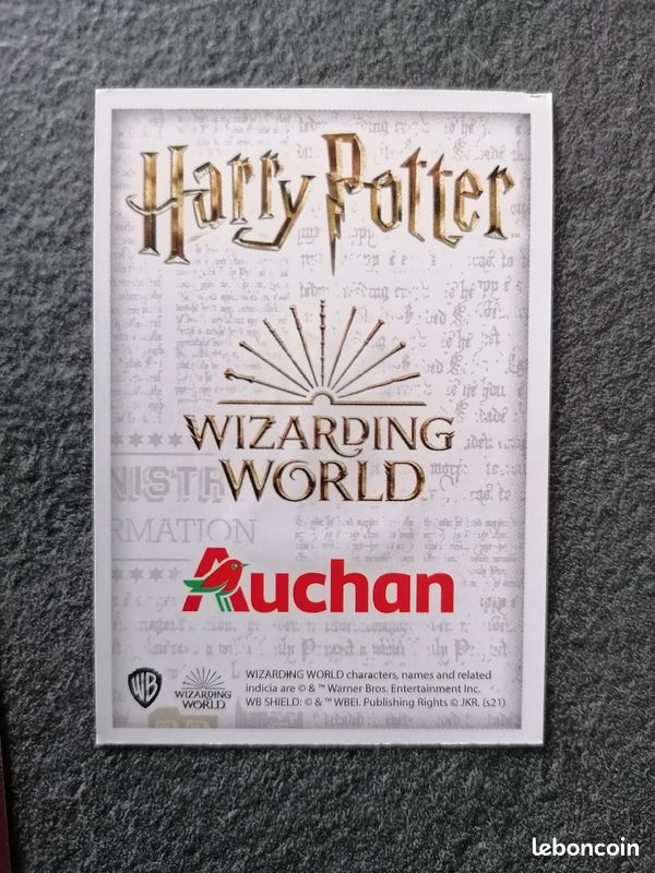 Carte Harry Potter Auchan (image 3)