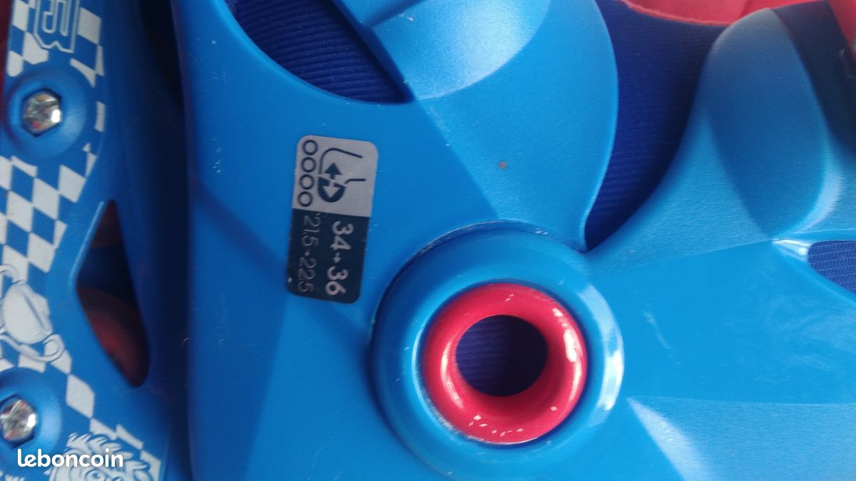 Roller taille 34-36 + Casque enfants 50-54cm (image 5)