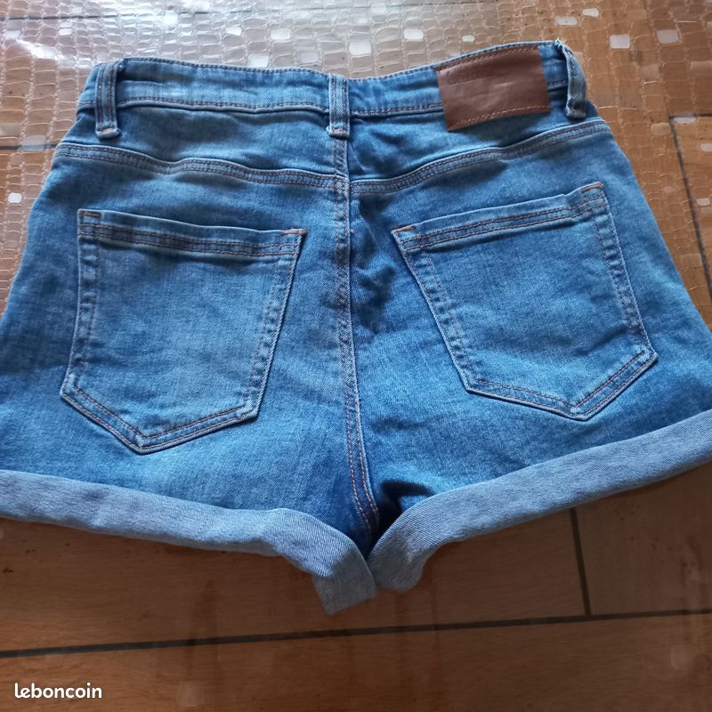 Short court fille jeans XXS 32 (image 2)